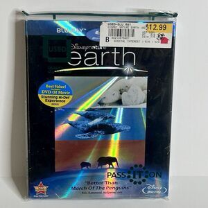 Disneynature - Earth (Blu-ray/DVD, 2009, 2-Disc Set) Pre-Owned.
